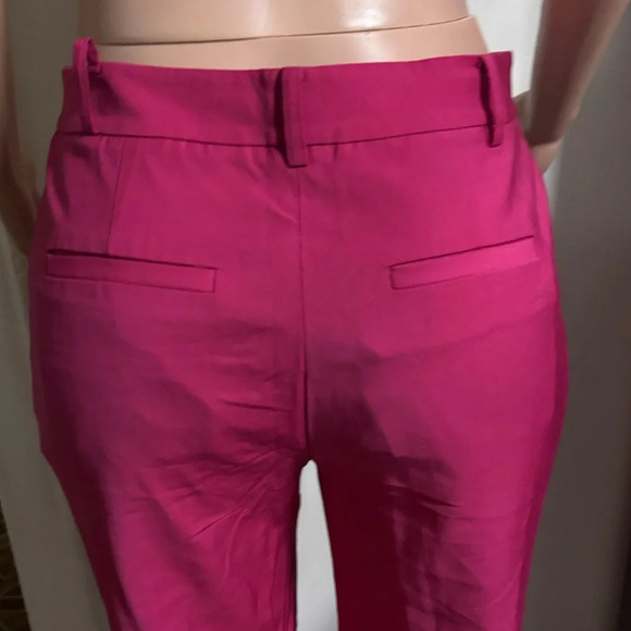 MONIKA CHIANG Elegant Hot Pink Wool Blend Trouser - Picture 8 of 14